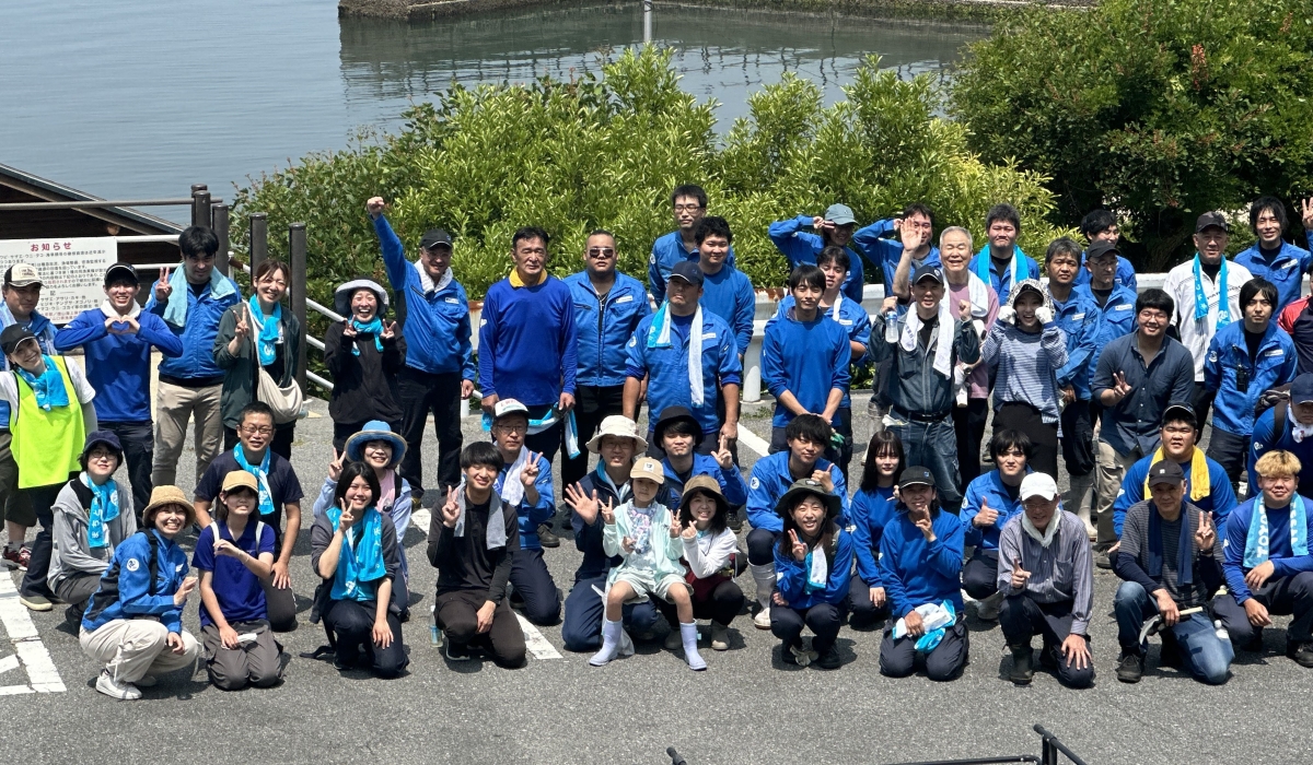 はなぐり海岸清掃ボランティアを行いましたイメージ