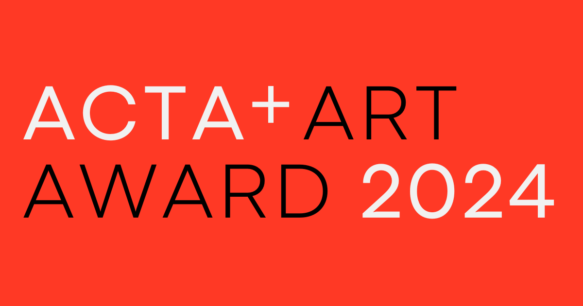 ACTA+ ART AWARD2024 ファイナリスト11名が決定。日本橋で最終審査会・作品展を行いますイメージ